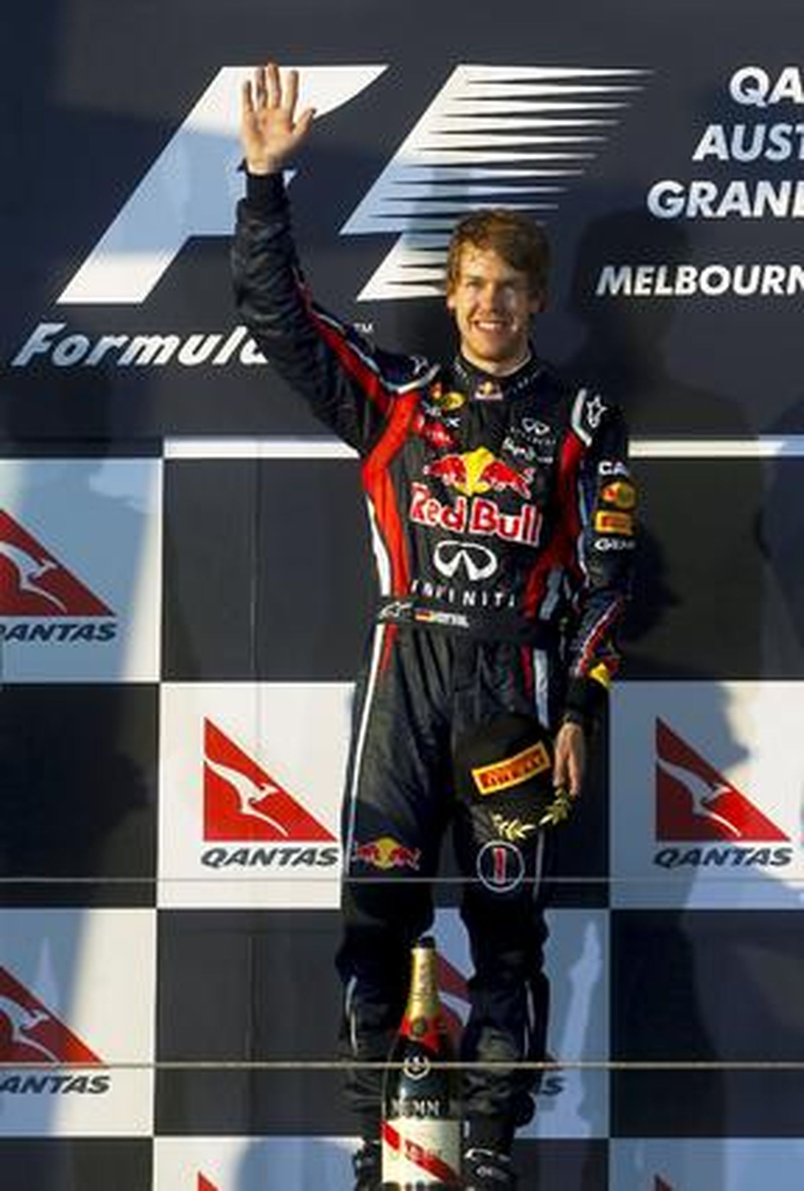 Vettel consigue su primera victoria en el Mundial de Fórmula 1.

Foto: EFE/ Reuters