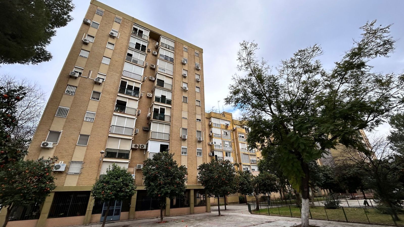 La calle Carroceros, donde hay otra comunidad afectada.