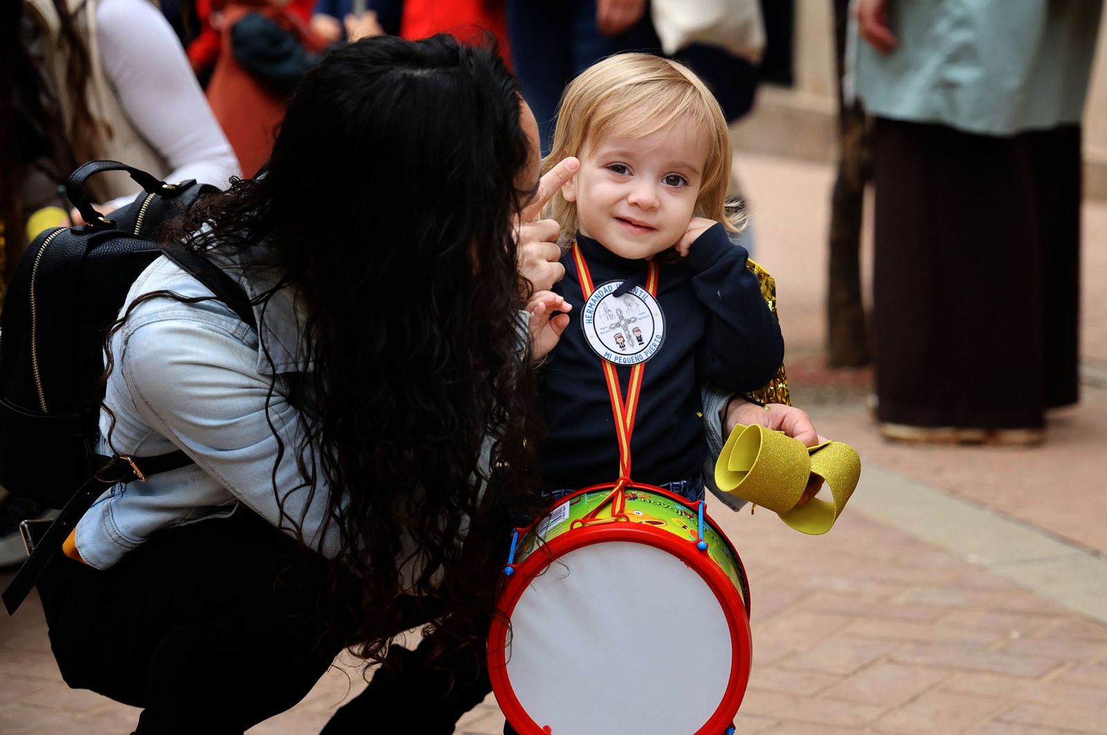 Imágenes de la procesión de la 'Escuela Infantil Mi Pequeño Puerto'