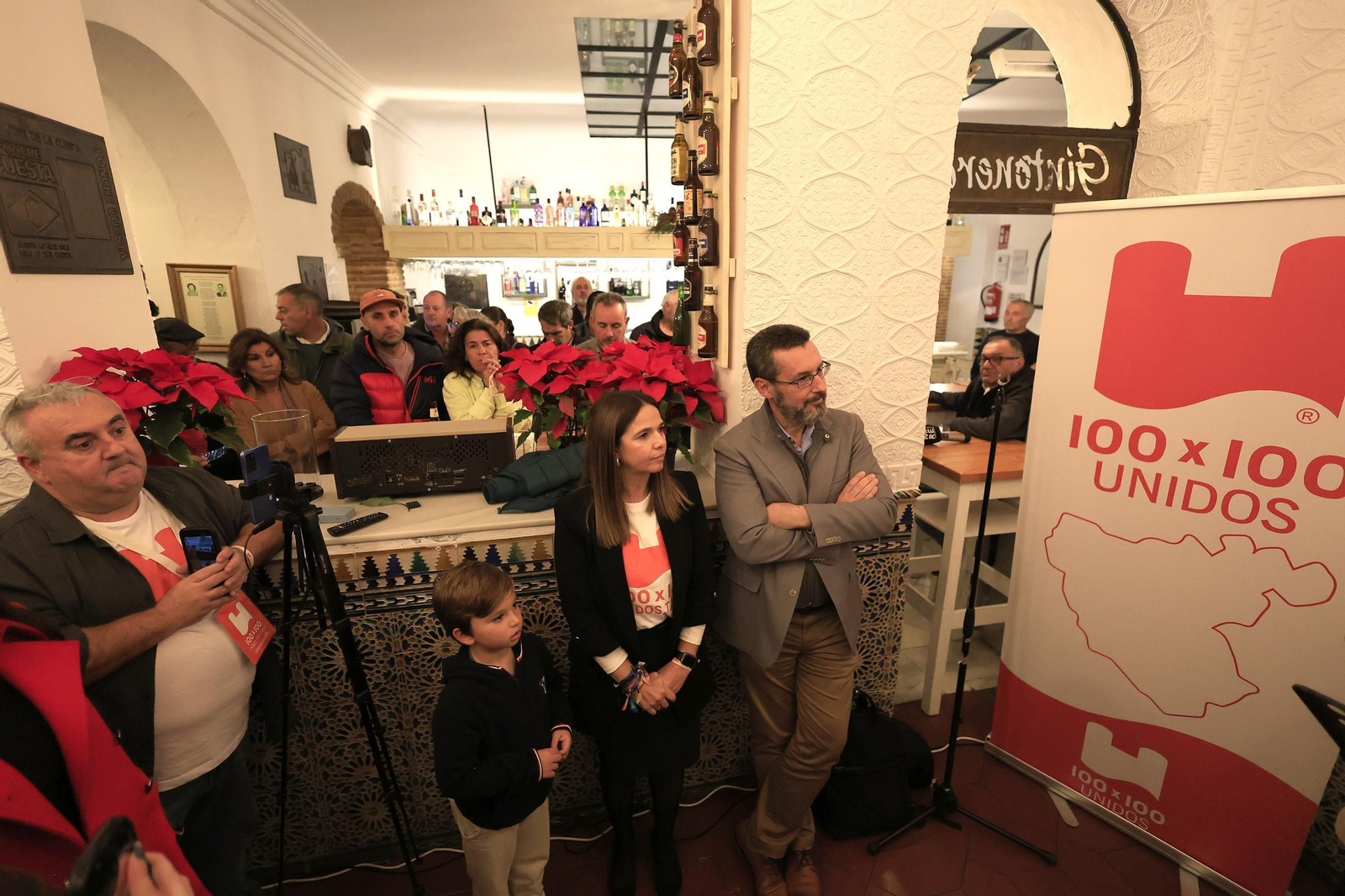 Las fotos de la presentación de 100x100 Unidos por Tarifa