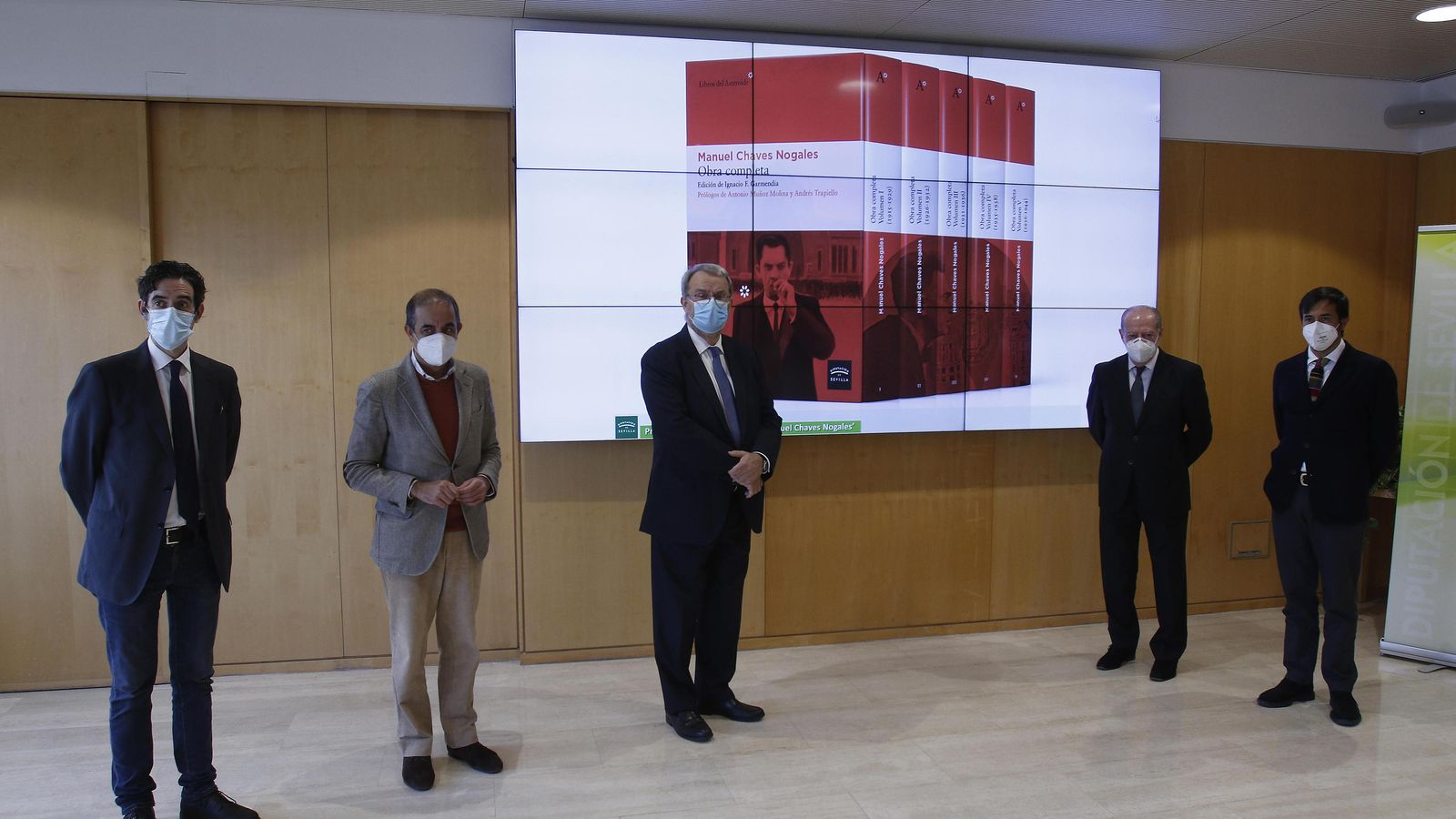 Presentación de la 'Obra completa' en Diputación.