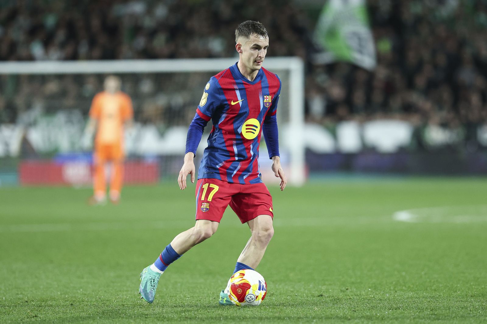 Las fotos del Racing-Barcelona de Copa