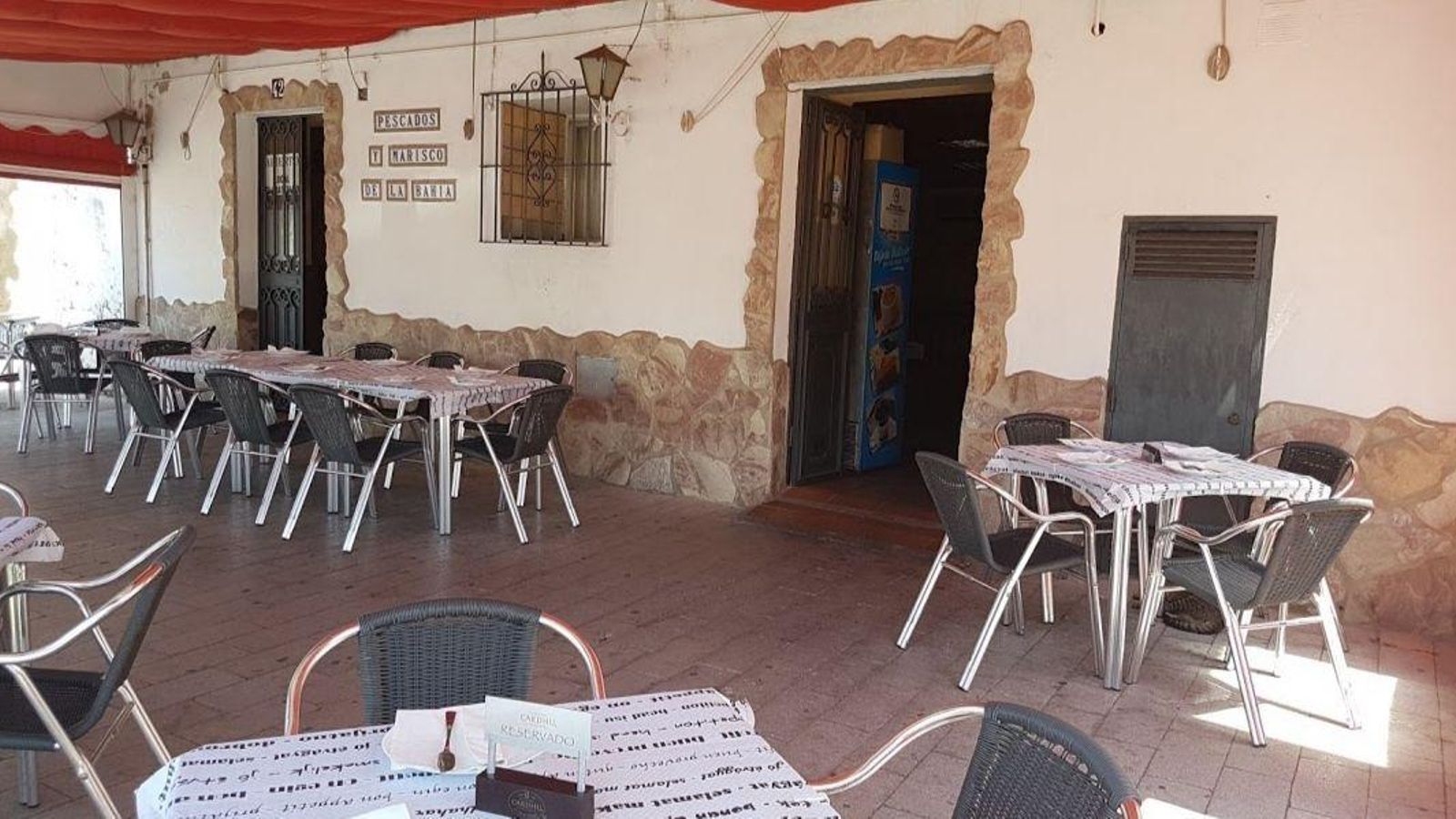 Terraza de La taberna del Puerto