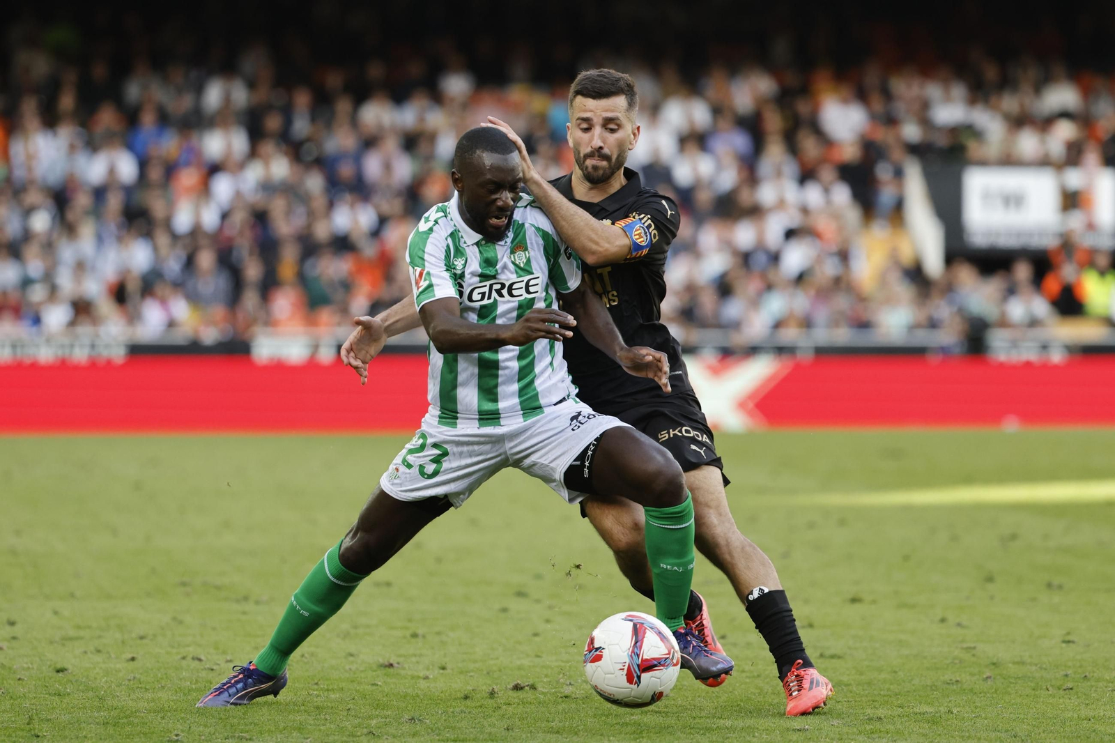 Las fotos del emotivo Valencia - Betis