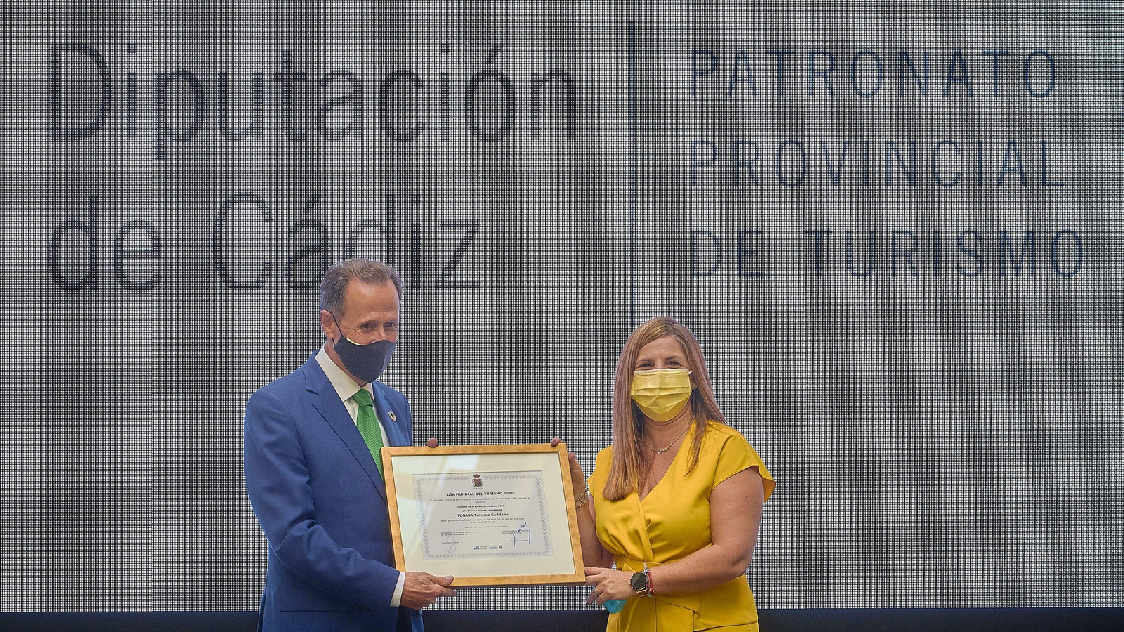 Patronato de Turismo de la provincia de Cádiz. Acto de celebración del día Mundial del Turismo.