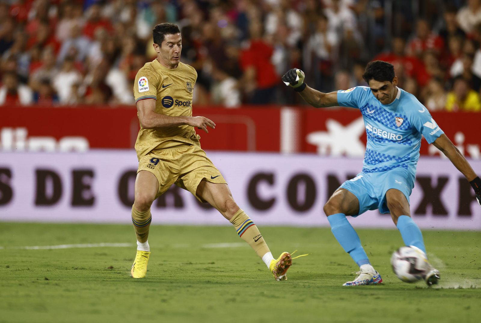 Las imágenes del Sevilla-Barcelona