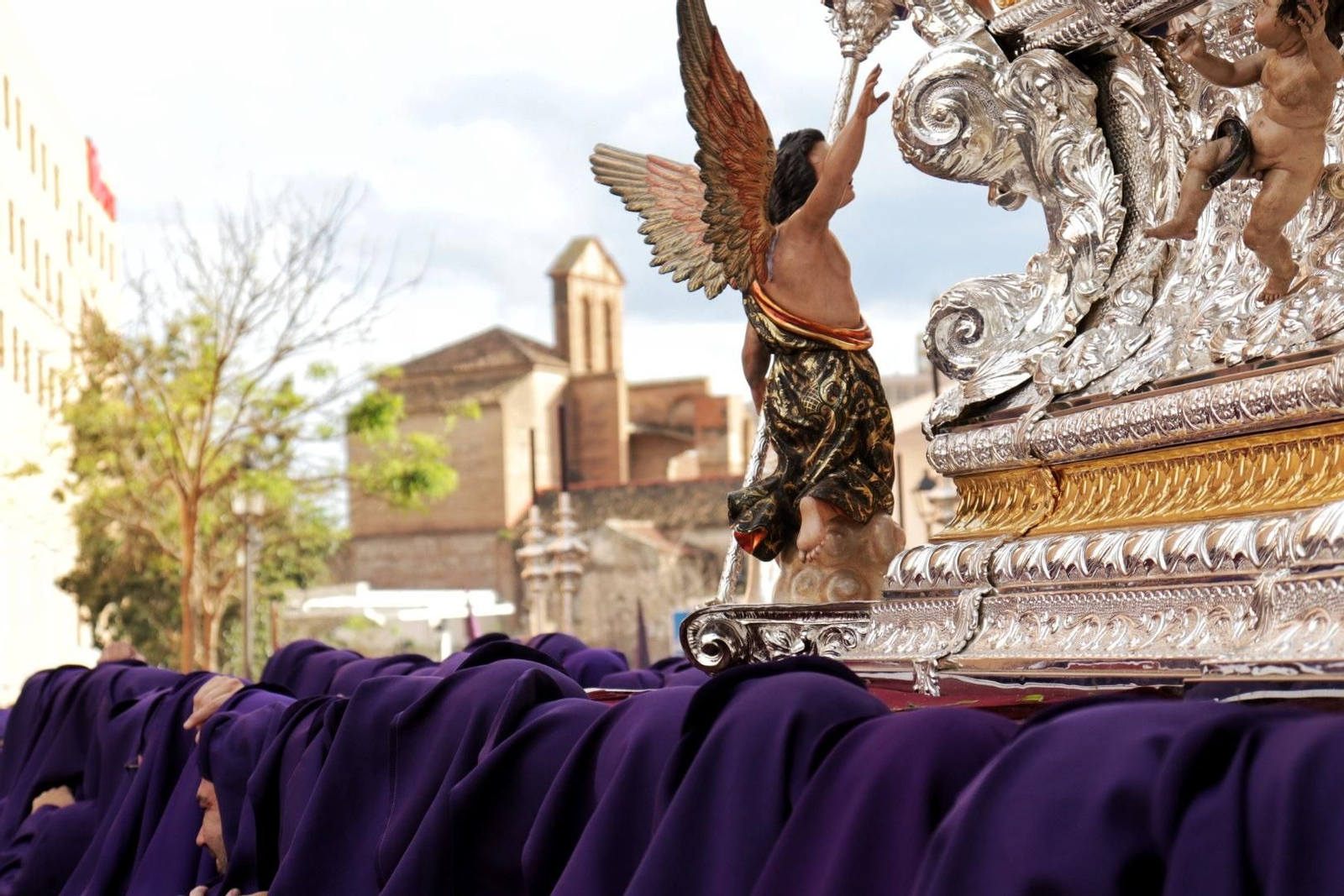 El Huerto el Domingo de Ramos en Málaga, en imágenes