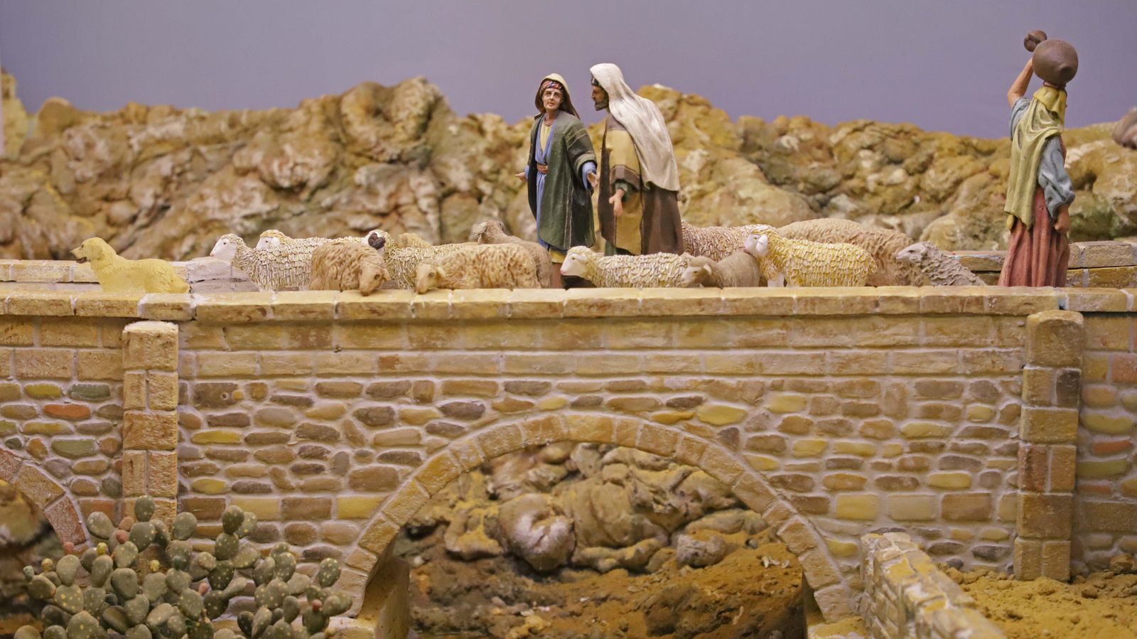 Fotos del Belén del Hotel Garrido en Algeciras