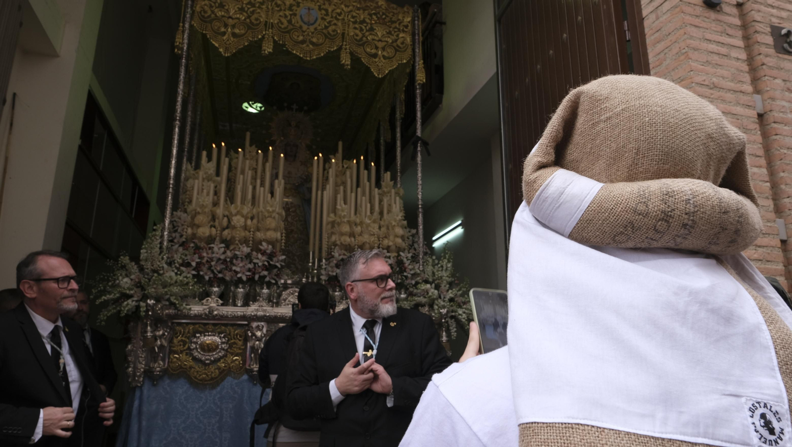 La procesión de Los Ángeles en Almería, en imágenes