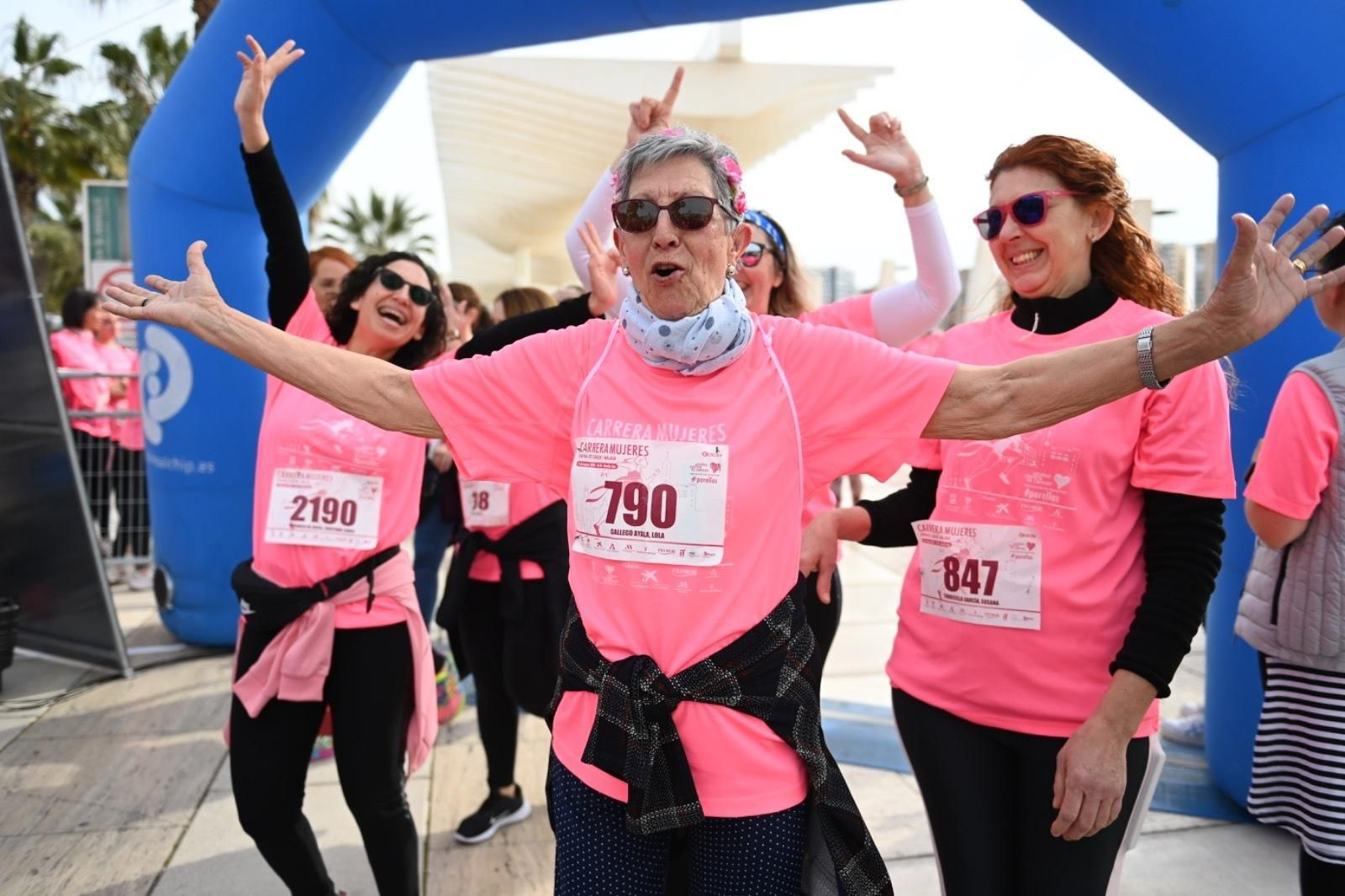 La Carrera de la Mujer de Málaga, en fotos