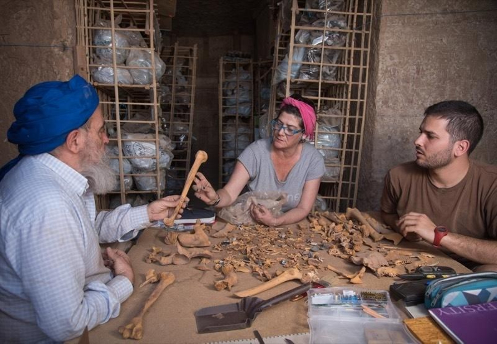 Imágenes de la última campaña del equipo liderado por Alejandro Jiménez en la necrópolis de Qubbet el-Hawa.