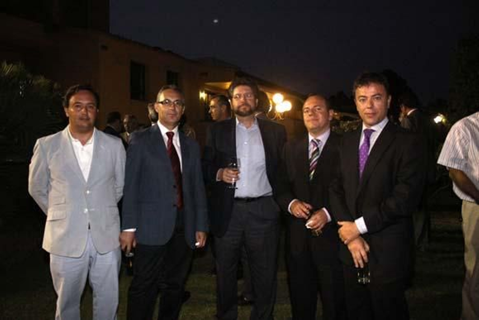 Juan Carlos Carmona (Guadacorte Park), Juan Lozano (concejal de Algeciras), José Luís Hormachea (APBA) Sebastián Fernández (Cámara de Comercio) y Abel Fernández (El Corte Inglés).

Foto: Vanessa Perez