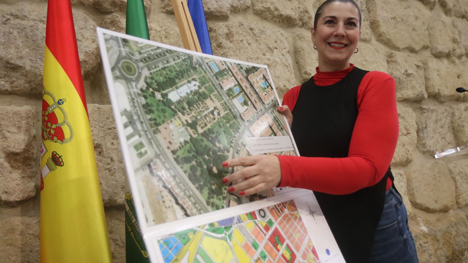 La delegada de Servicios Sociales, Eva Contador. La delegada de Servicios Sociales, Eva Contador.