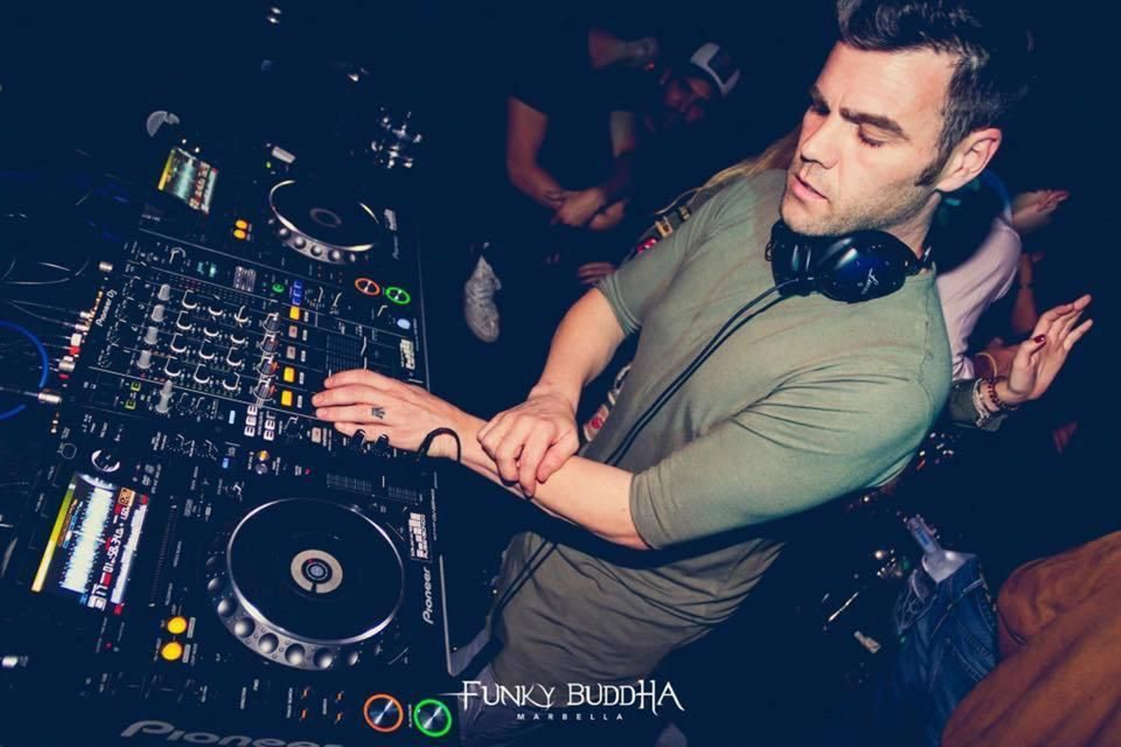 Fonsi Nieto, durante una de sus actuaciones.