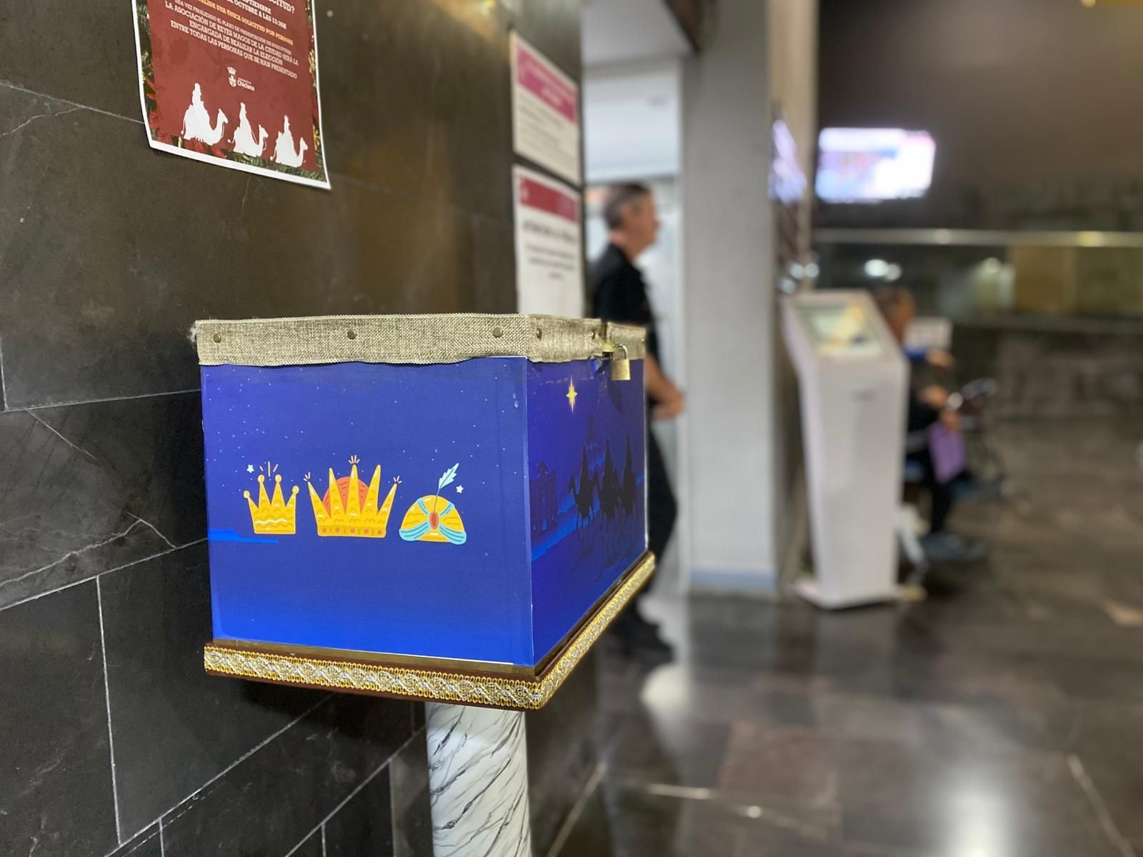 Una imagen de la urna.