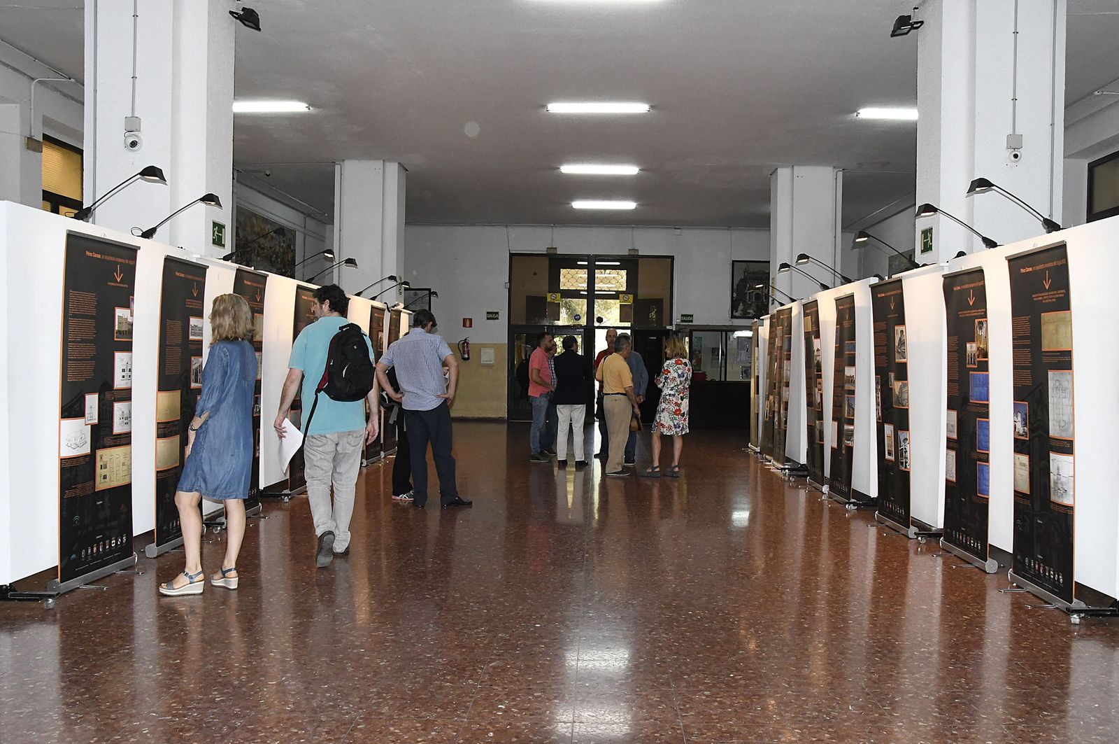 La exposición puede visitarse todo el mes.