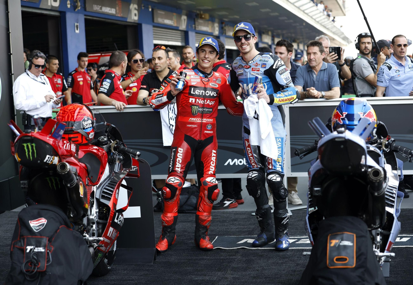 Las fotos del primer triunfo de Marc Márquez en la temporada