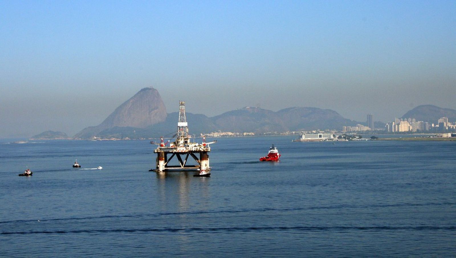 Instalación de la empresa brasileña Petrobras.