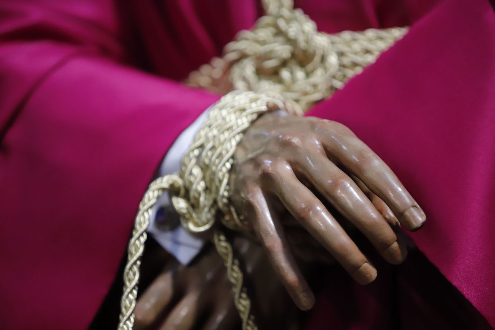 Imágenes de las veneraciones a los Cautivos de Huelva