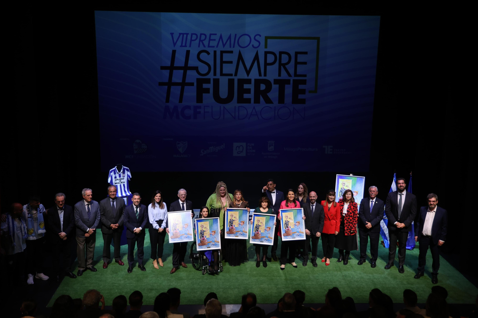 Las fotos de la VII Gala Siempre Fuerte de la Fundación Málaga CF