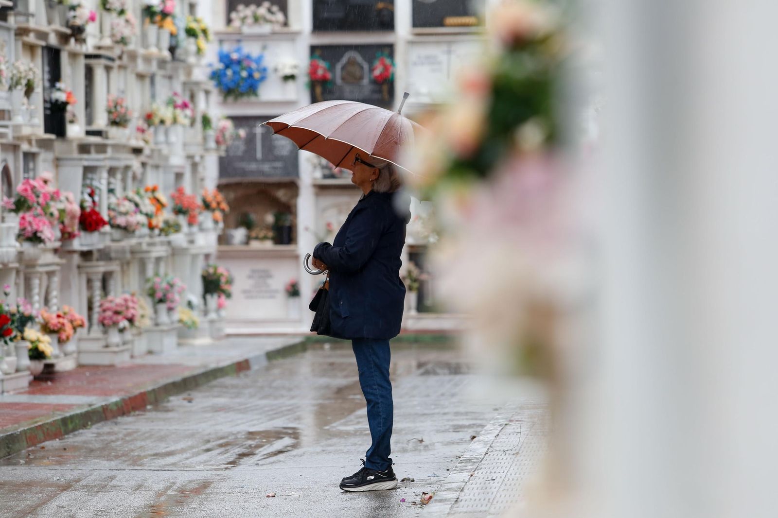 Fotos de los preparativos en el cementerio de La Línea por el Día de Todos los Santos
