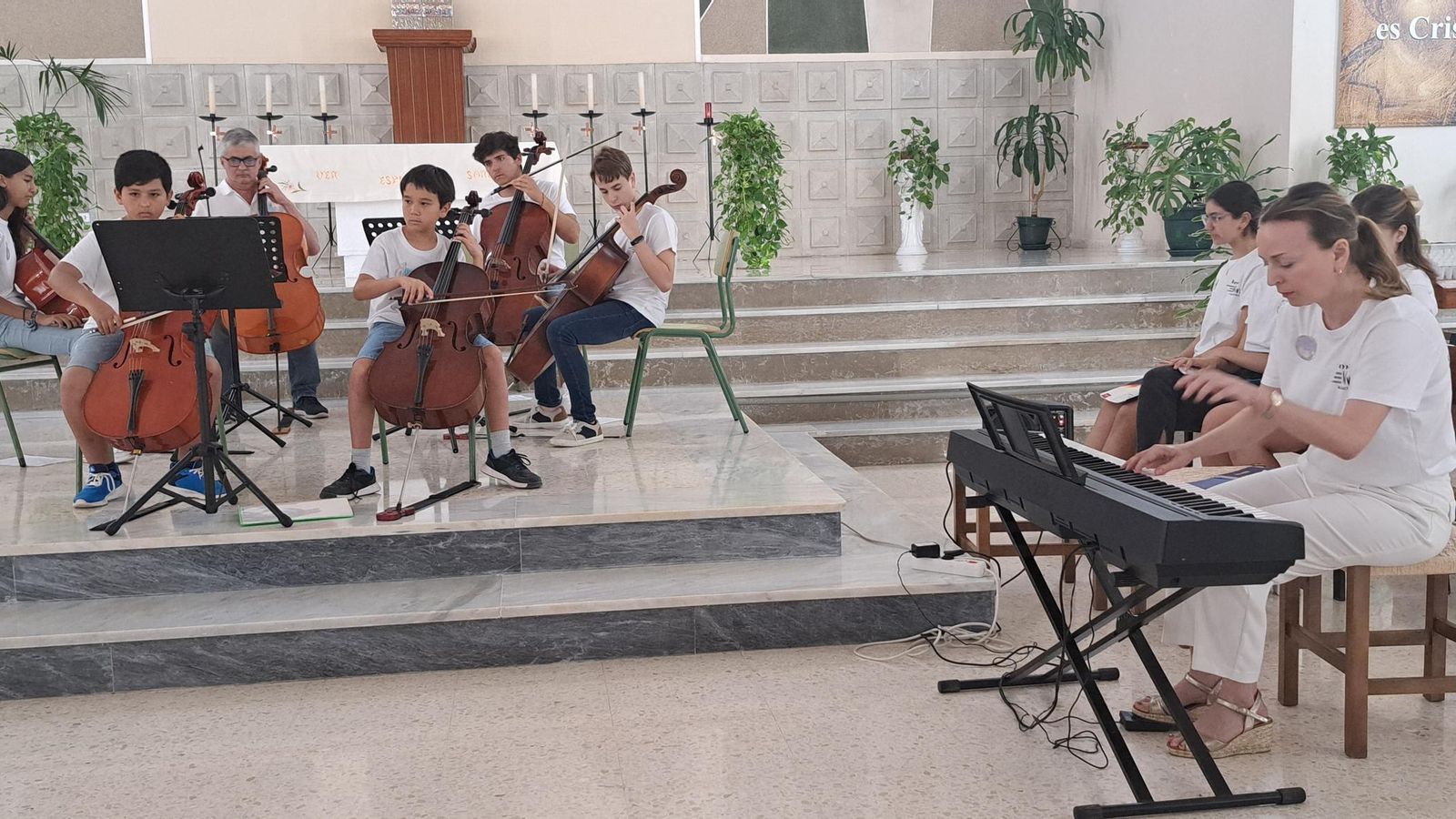 La escuela de música de La Piñera.