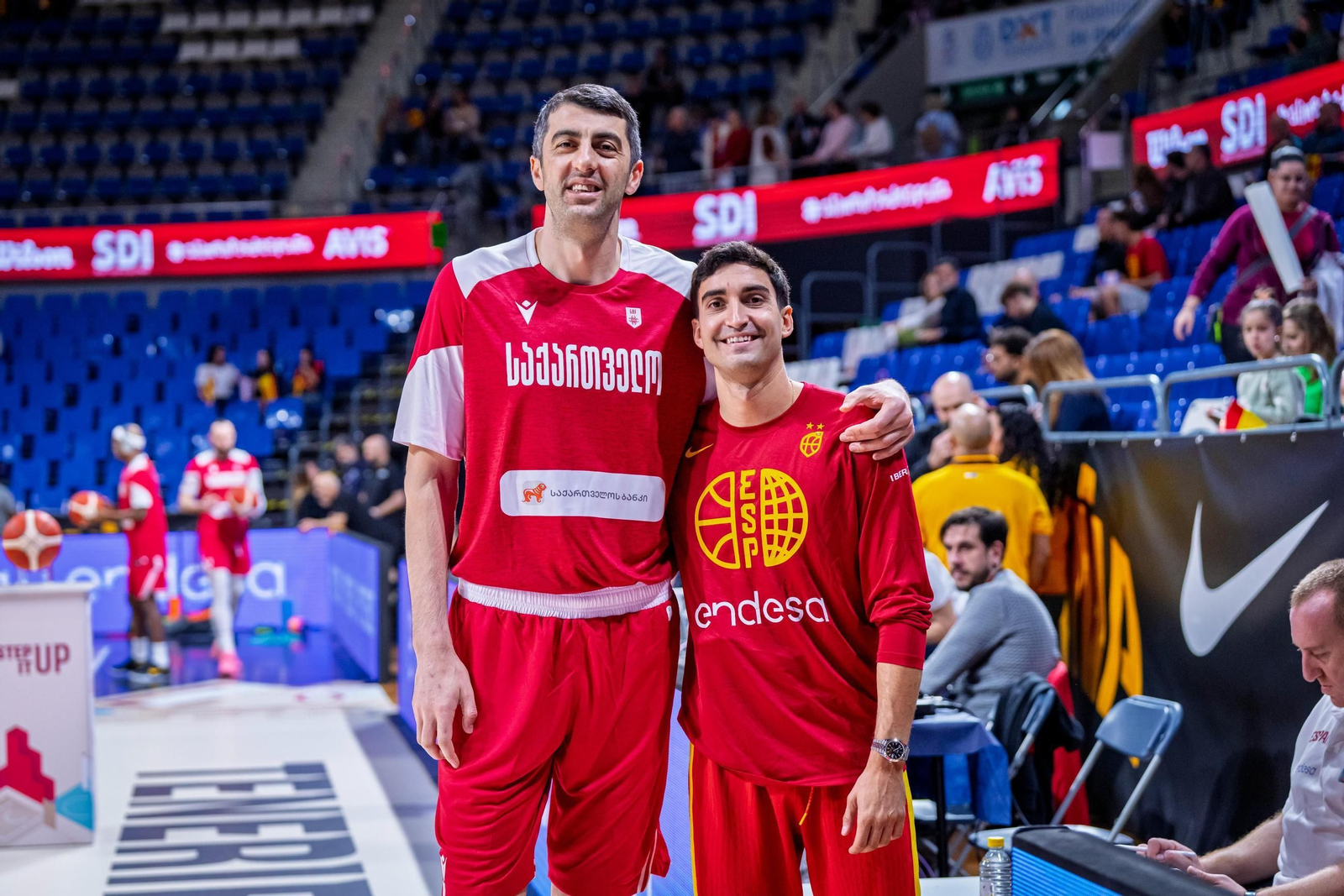 Las fotos del España-Georgia de baloncesto