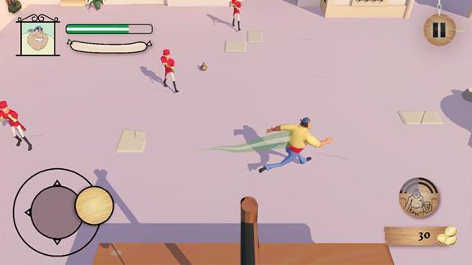 Escena de Tragabuche er Videojuego.