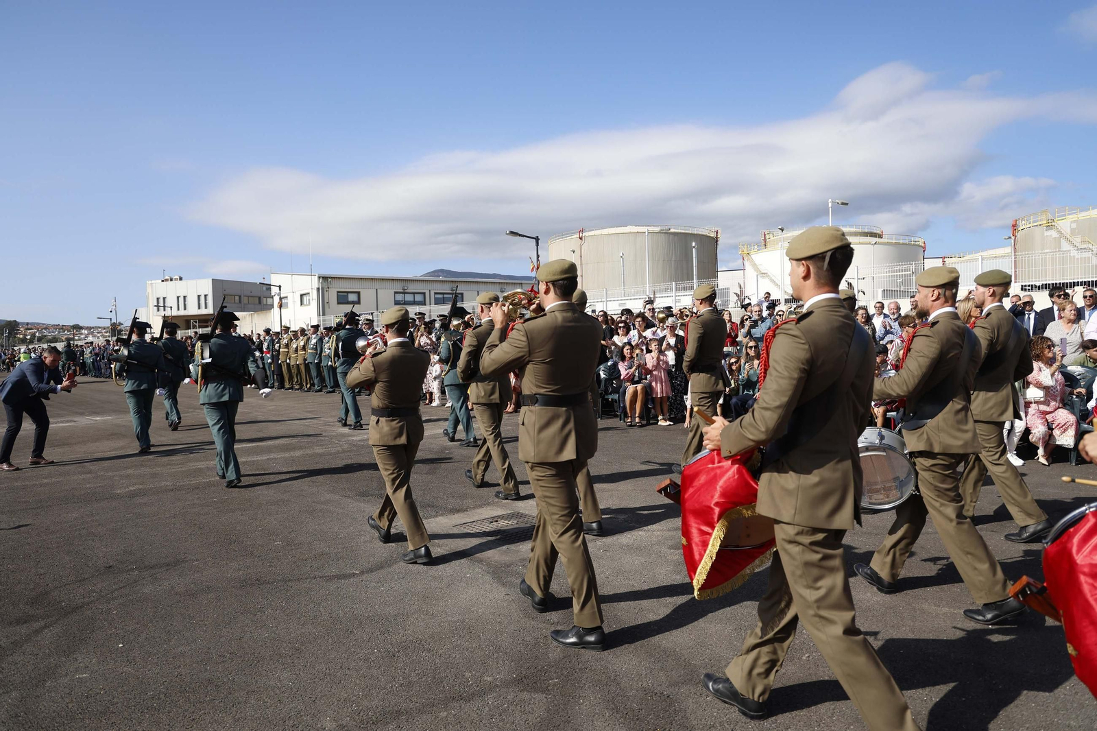 Las fotografías de la inauguración del nuevo muelle de la Guardia Civil en Algeciras