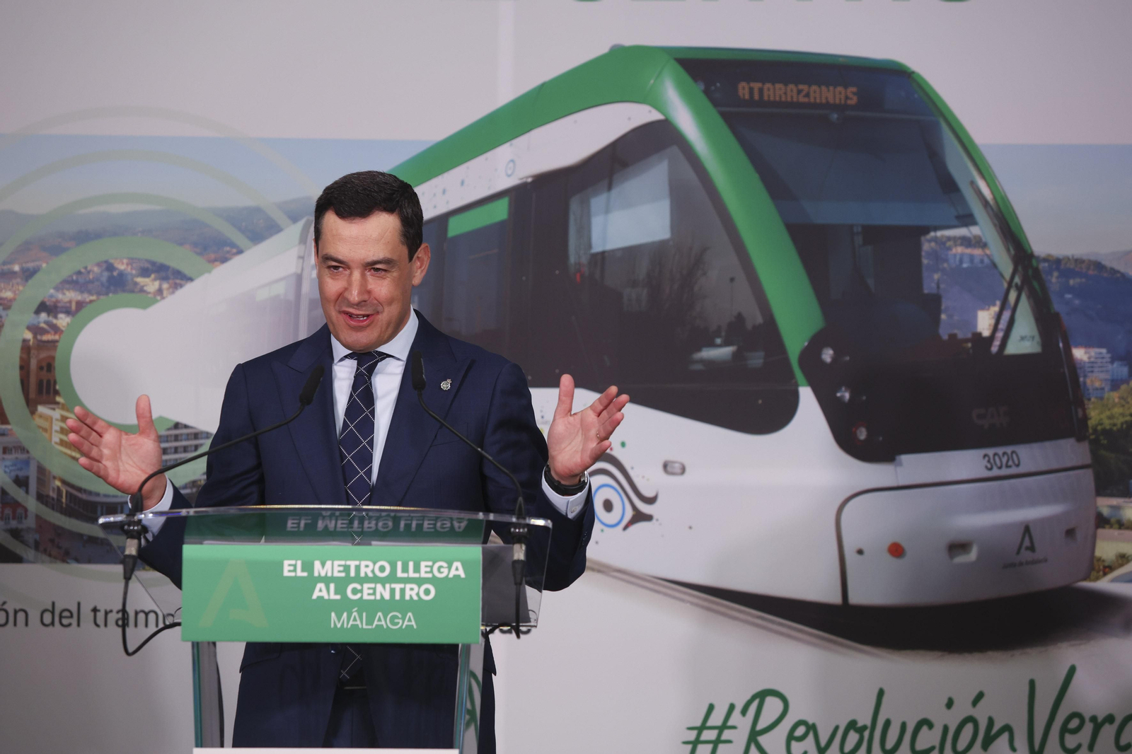 Las fotos de la inauguración del Metro al centro de Málaga