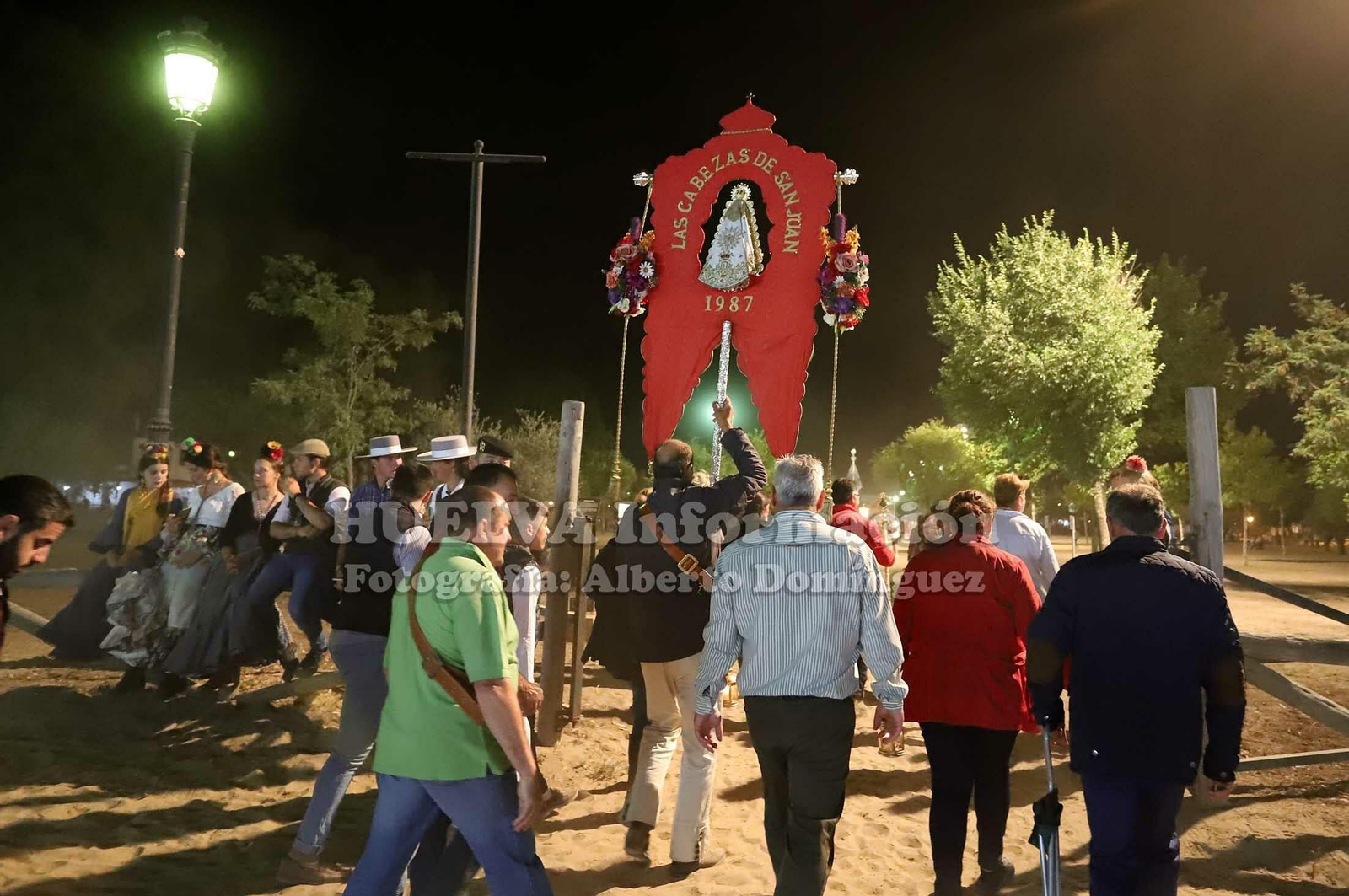 Imágenes previas al salto a la reja. Rocío 2019