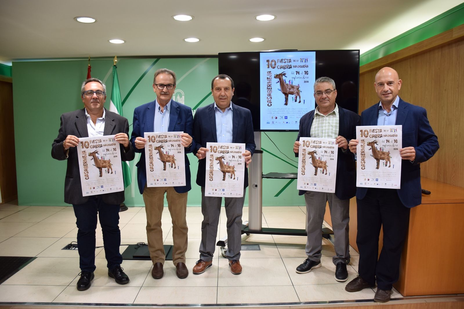 Presentación de la décima edición de la Fiesta de la Cabra Malagueña.