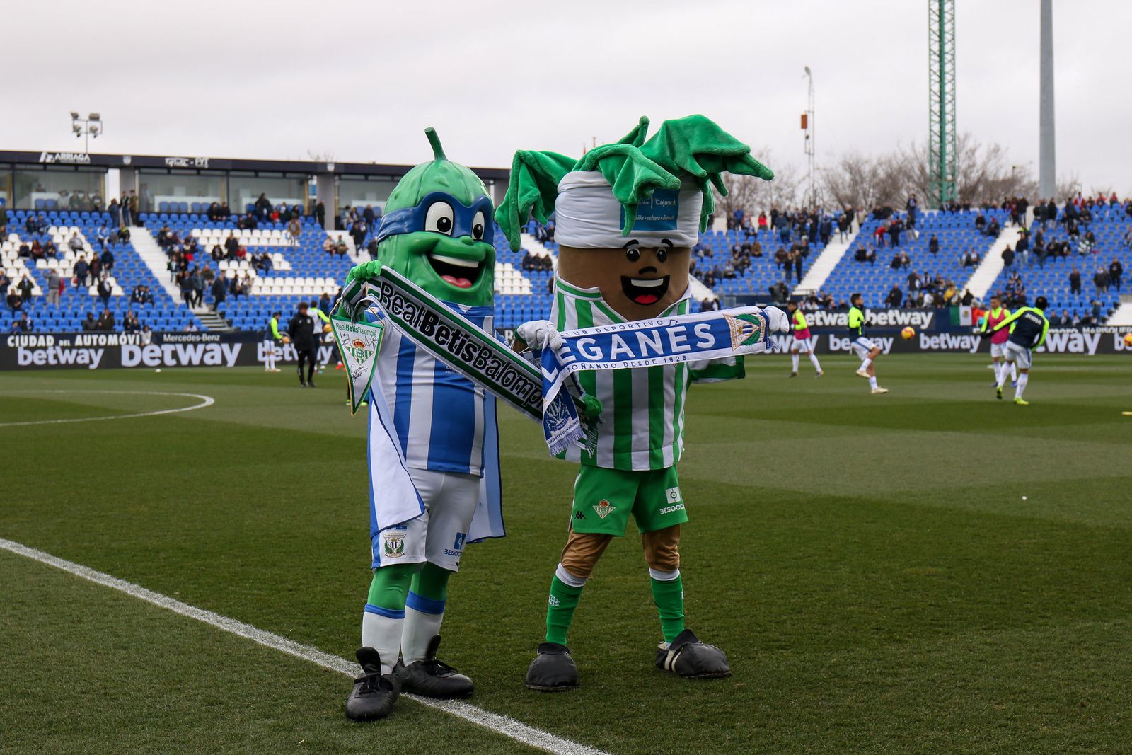 El Leganés-Betis en imágenes