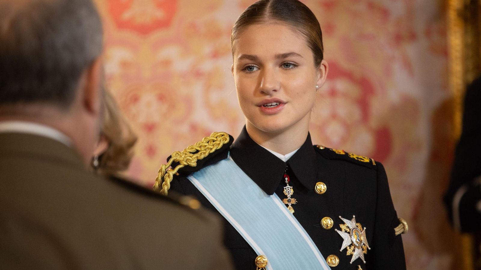 La princesa Leonor, en la Pascua Militar. La princesa Leonor, en la Pascua Militar.