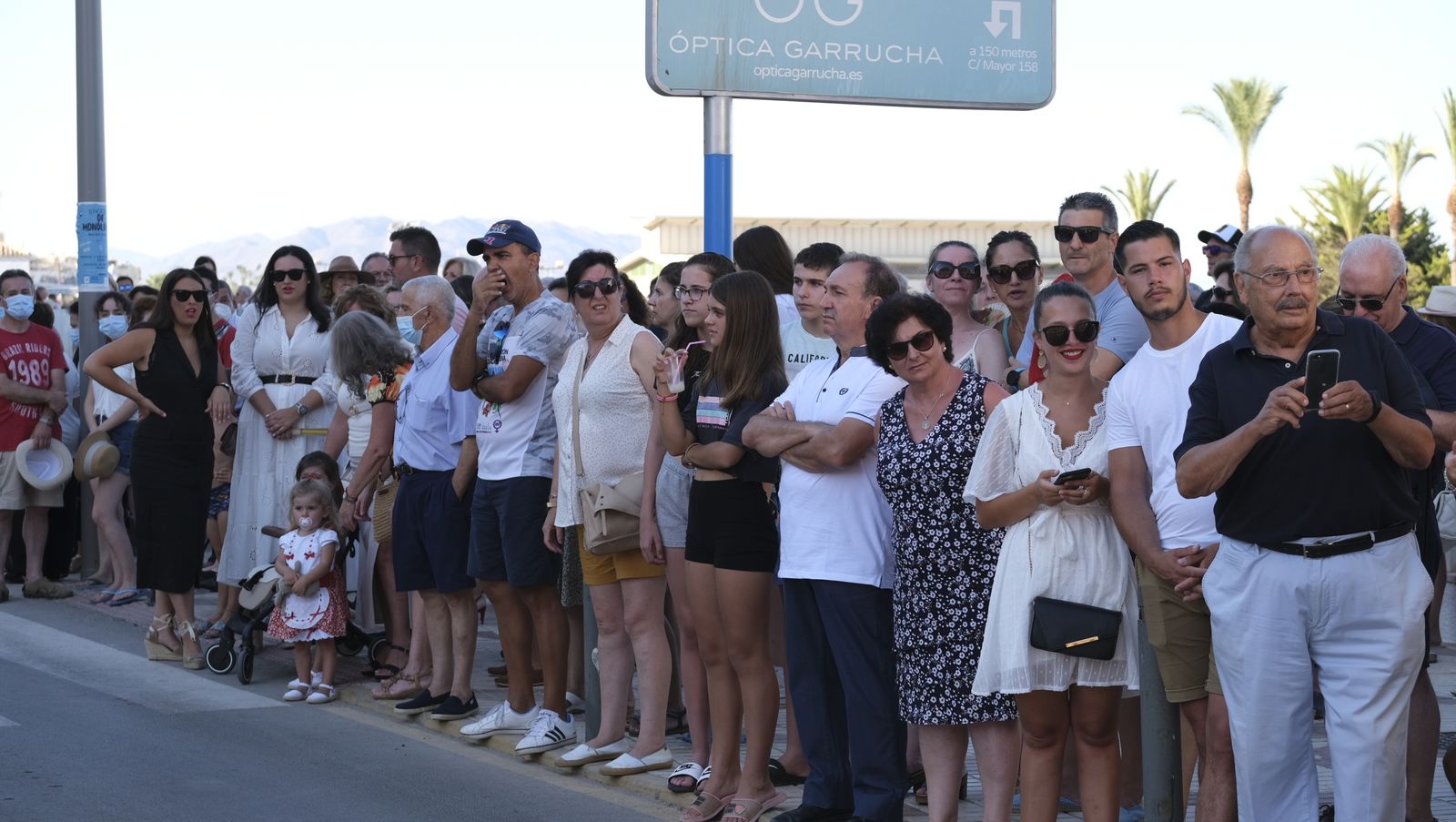 Imágenes de la procesión marinera de la Virgen del Carmen de Garrucha