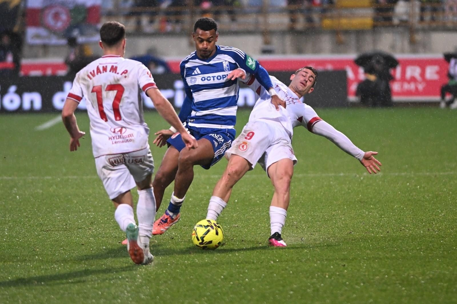 Loic Williams en el pasado partido ante la Cultural Leonesa Loic Williams en el pasado partido ante la Cultural Leonesa