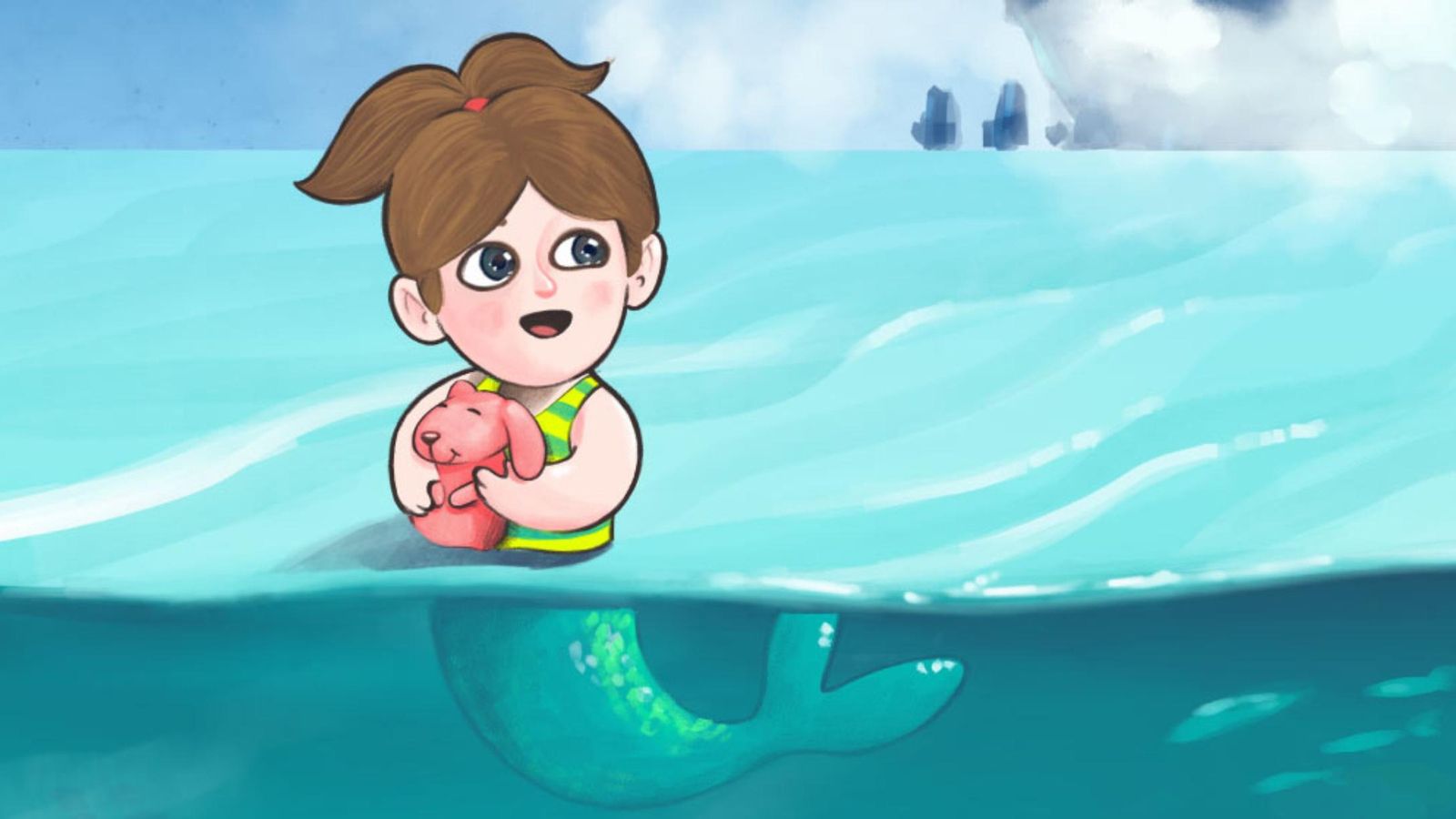 Ilustración de Pablo Cappa para el cuento Pompita