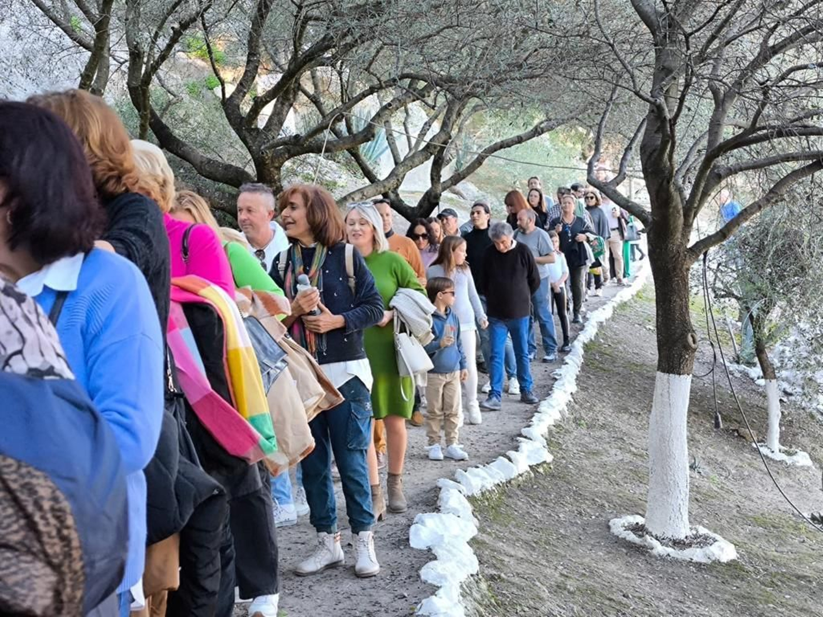 Las imágenes del belén viviente de Espera