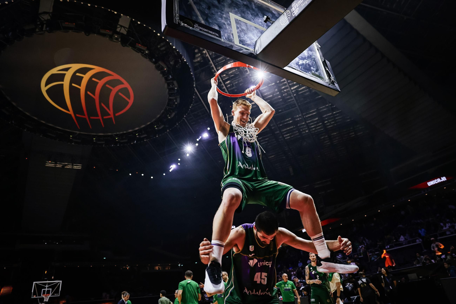 Unicaja-NBA G League United, final de la Copa Intercontinental, en fotos