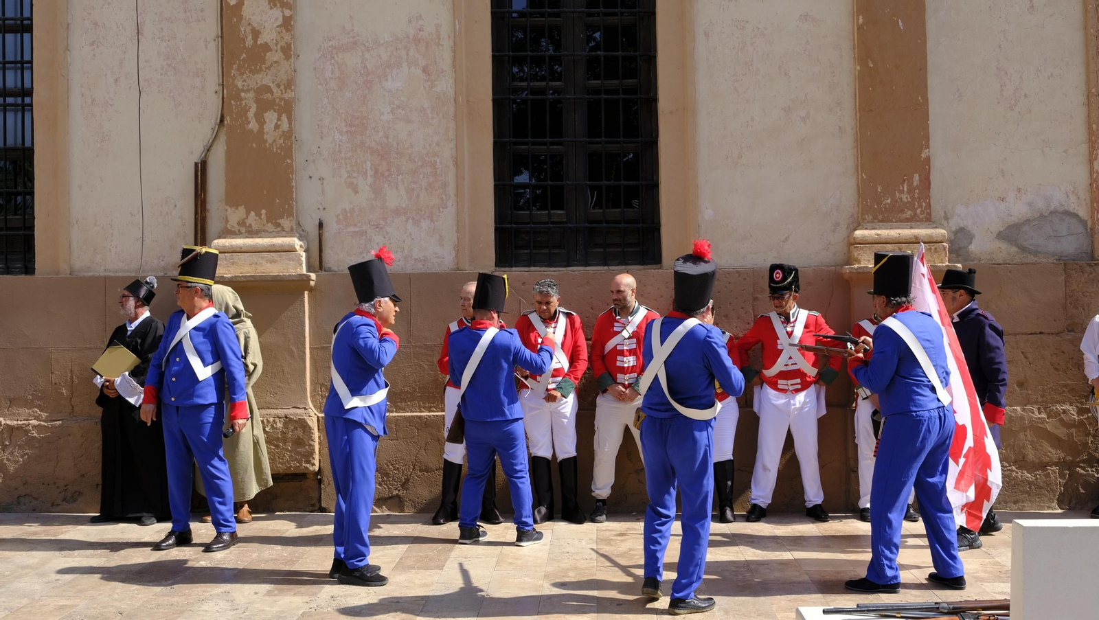 Recreación histórica de Los Coloraos, en imágenes