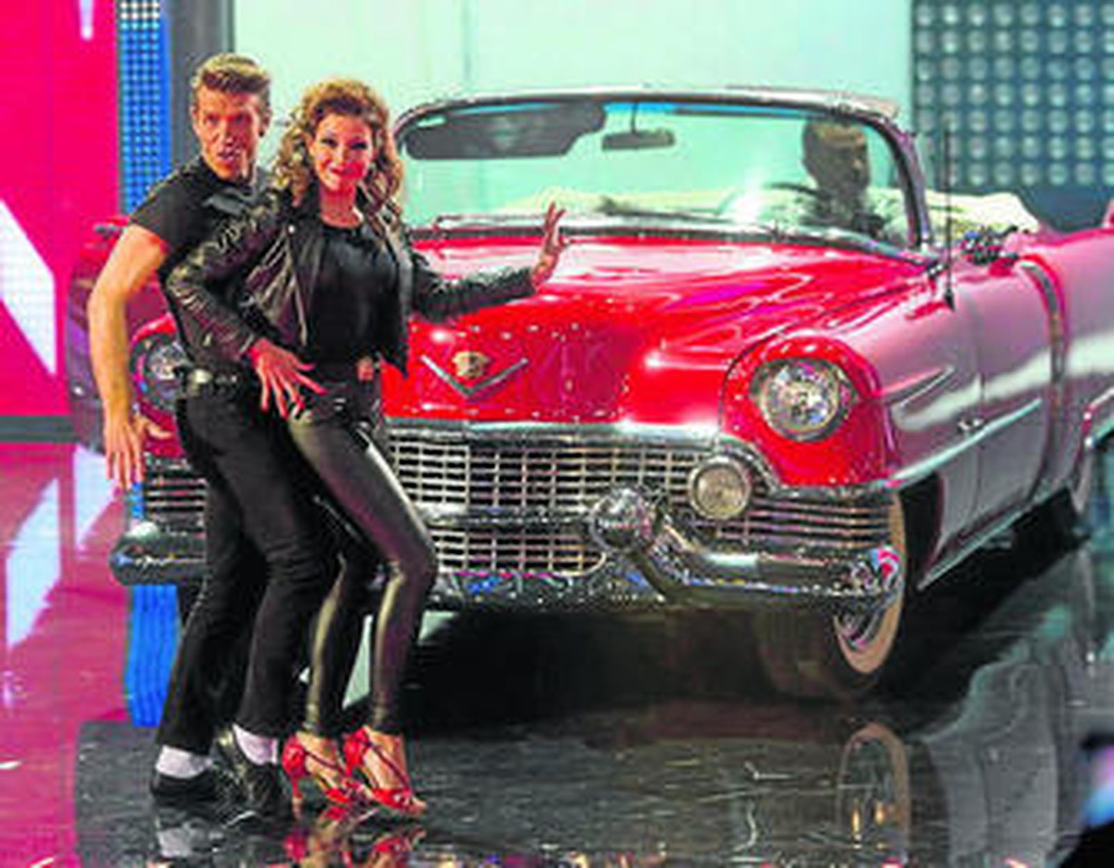 Manuel Díaz y su mujer, Virginia Troconis, una de las parejas de '¡A bailar!'