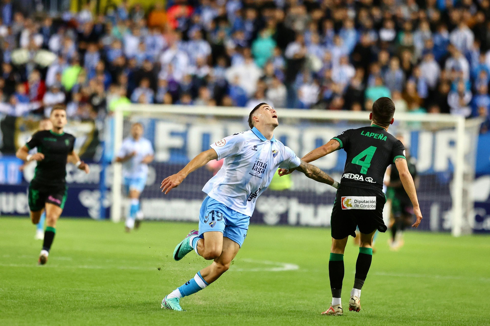 El Málaga CF-Córdoba, en fotos