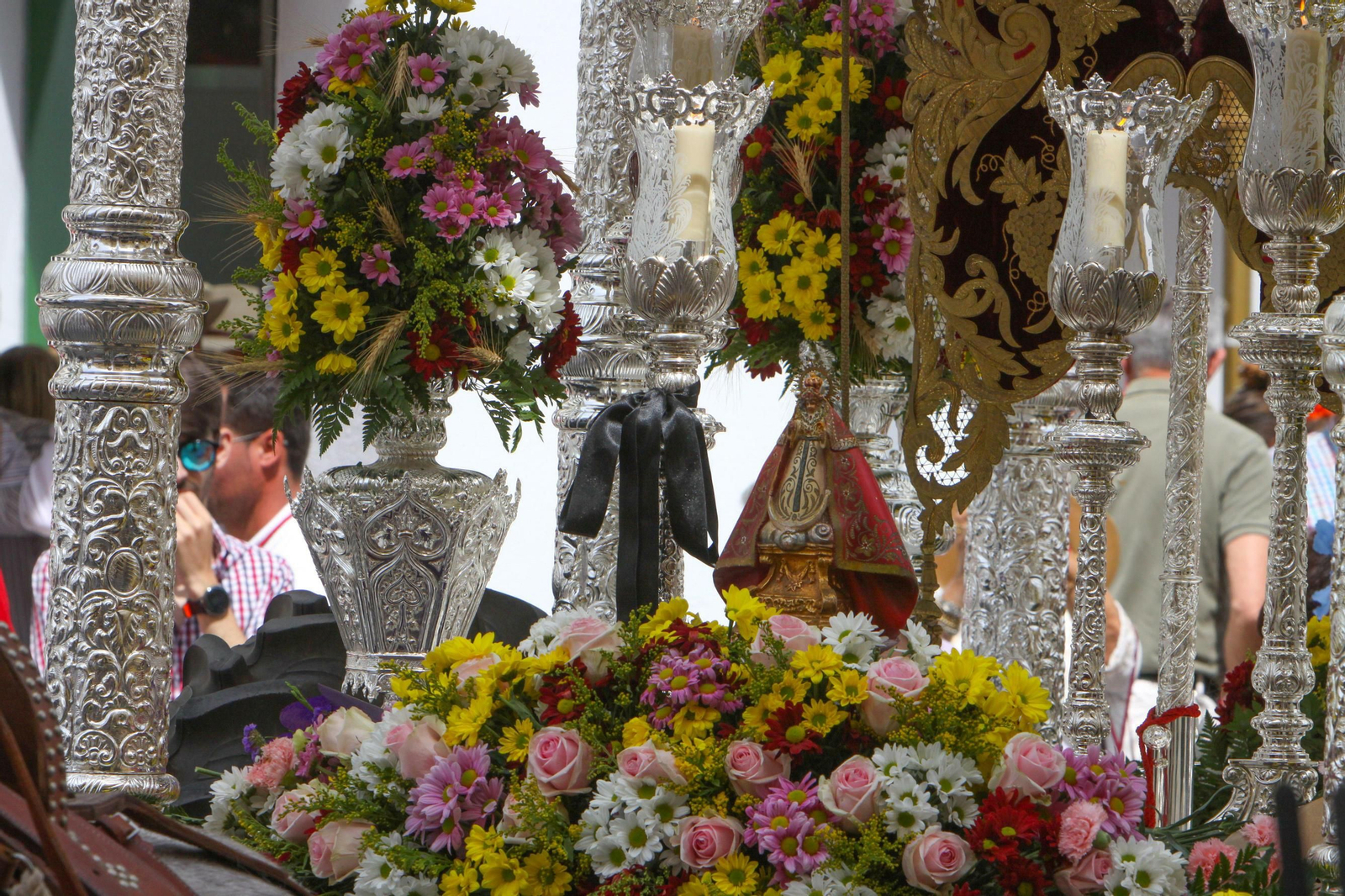Salida de la Hermandad del Rocío de Chiclana