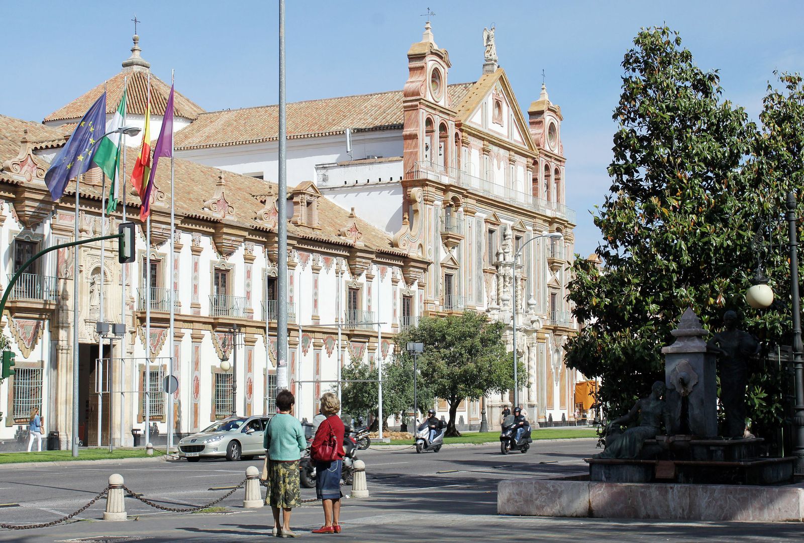 Fachada de la Diputación de Córdoba.