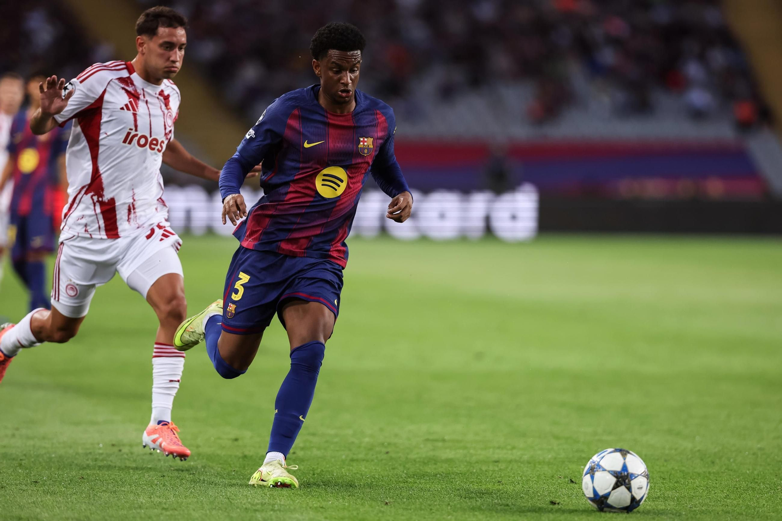 Las fotos del Barcelona-Olympiacos