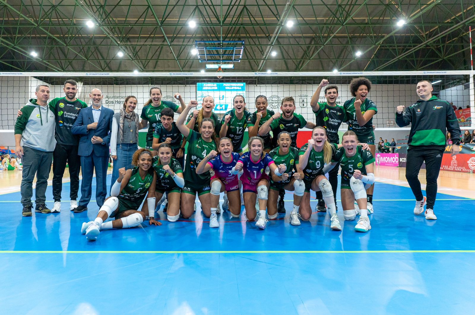 Las fotos de la histórica remontada del Fundación Unicaja Andalucía con el Panathinaikos