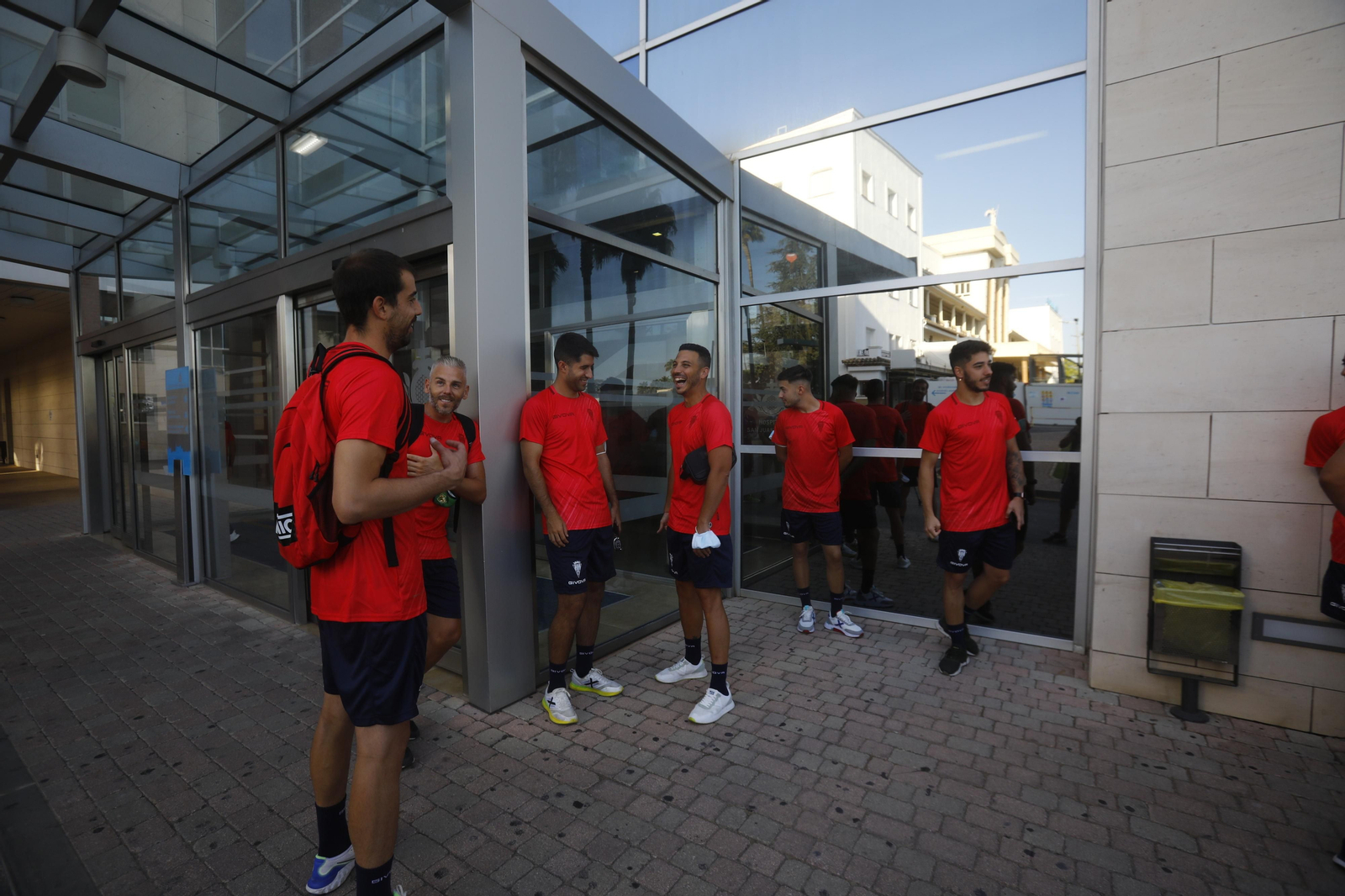Las imágenes de los reconocimientos médicos del Córdoba Futsal