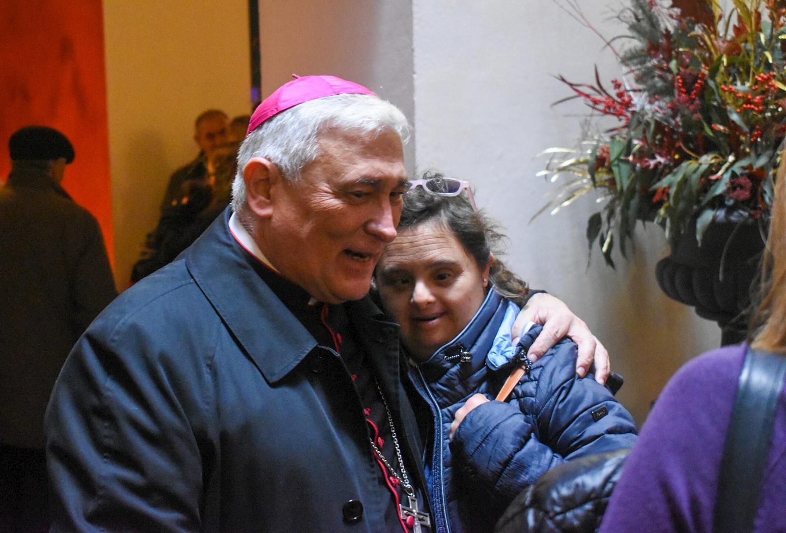 Inauguración del belén de la Fundación Cajasol, en la plaza San Antonio.