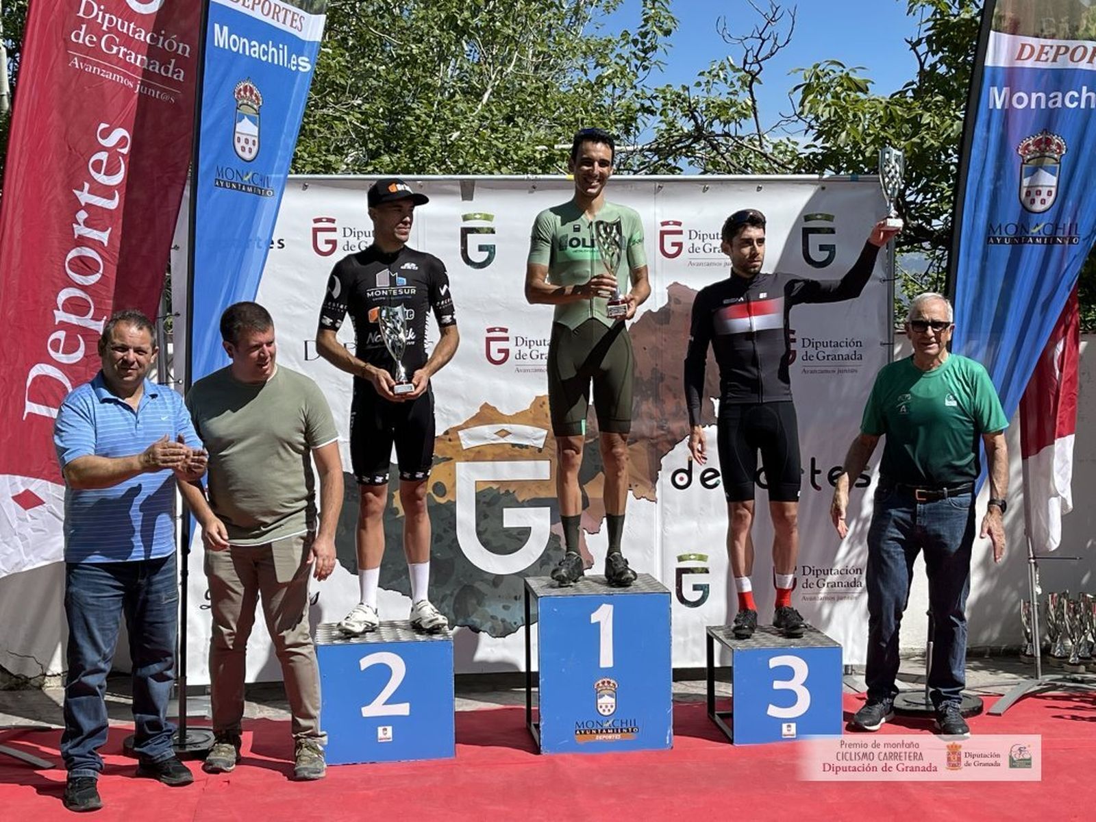 Fernando Romera en lo más alto del podio.