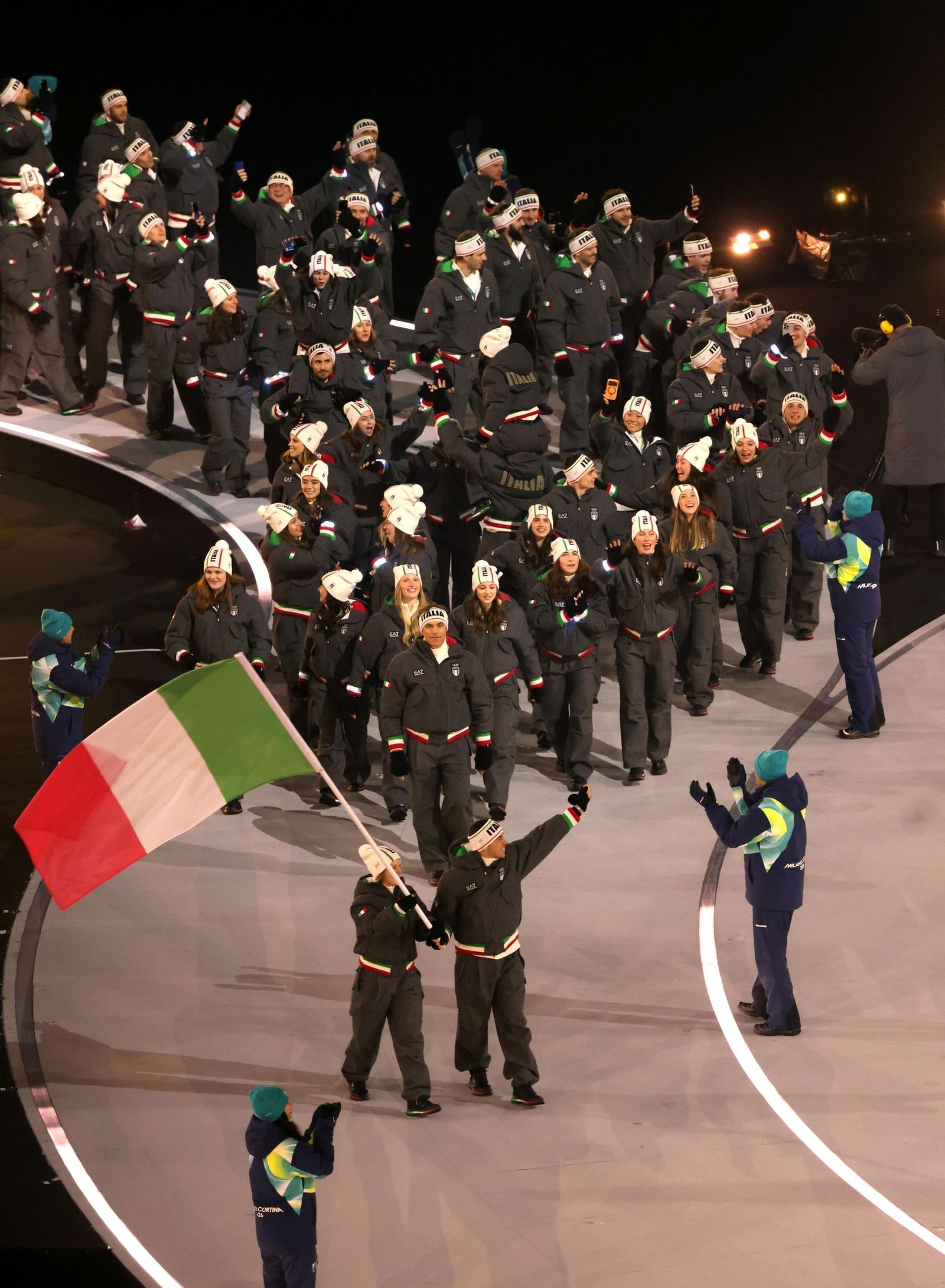 Las fotos de la inauguración de los Juegos Olímpicos de invierno de 2026